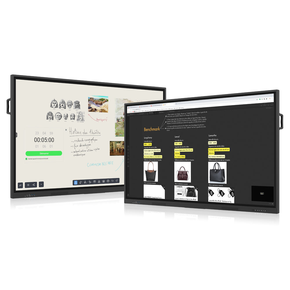 Ecran interactif tactile Android Infrarouge SpeechiTouch UHD 86'