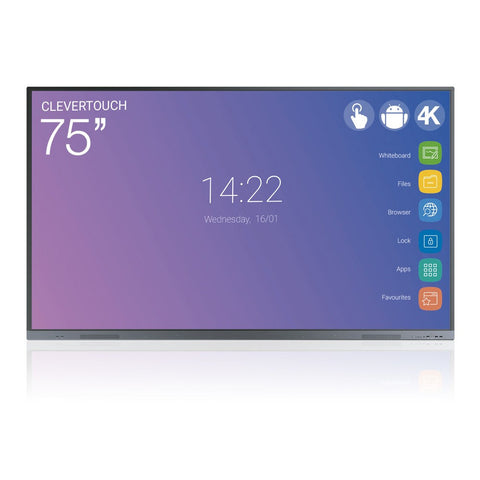 Écran interactif tactile Android - Clevertouch M-series 4K - 75